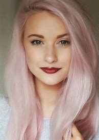 Image result for Short Pink Hair Color