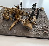 Image result for 88Mm Flak Gun Diorama