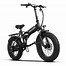 Image result for Folding Electric Bike 20 Inch Wheels