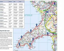 Image result for Wales Coast Path Map