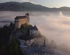 Image result for Orava Castle at Night