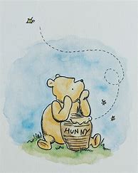 Image result for Winnie the Pooh Watercolor Paints