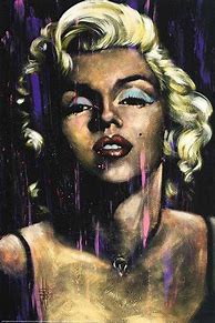 Image result for Black Light Marilyn Monroe