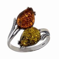 Image result for Multi Colored Amber Ring
