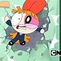 Image result for Powerpuff Girls Blossom Tackle GIF