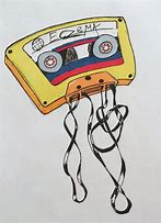 Image result for Cassette Tape Graffiti Art