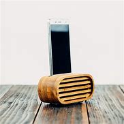 Image result for iPhone Wooden Megphone