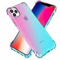 Image result for iPhone XR Blue and Yellow in a Clear Case