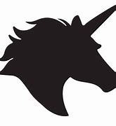 Image result for Unicorn Head Clip Art Silhouette