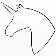 Image result for Unicorn Head Shape