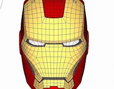 Image result for Iron Man Faceplate 3D Print