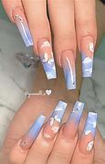 Image result for Acrylic Nails Ombre Butterfly