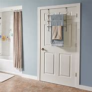 Image result for towels hanger over doors