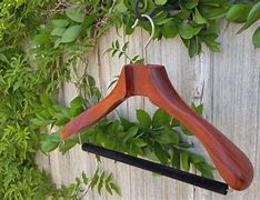 Image result for Wooden Suit Hangers