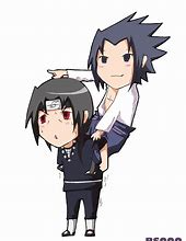 Image result for Sasuke and Itachi Uchiha Chibi