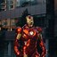 Image result for Iron Man Blue Steel Suit