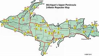 Image result for MI Upper Peninsula Map