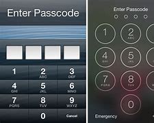 Image result for iPhone Passcode Page