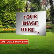 Image result for Customized Yard Signs