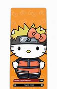 Image result for Naruto X Hello Kitty Blanket