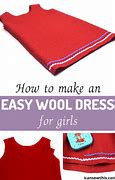 Image result for How to Sew Boiled Wool