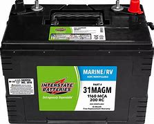 Image result for Interstate Marine Cranking Battery