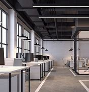 Image result for Industrial Office Interior Design