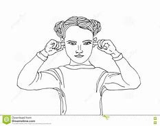 Image result for Cover Ears Cartoon