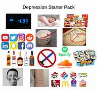 Image result for Depression Starter Pack