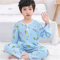 Image result for Kids Buttoning Pajamas