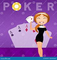 Image result for Woman Playing Cards