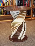 Image result for DIY Book Table