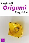 Image result for Origami Ring Holder