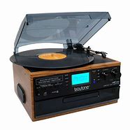 Image result for Record Player Cassette Radio Tuner