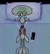 Image result for Squidward AirPod Meme