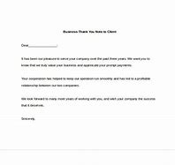 Image result for Business Thank You Note Wording Samples