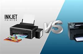 Image result for Laser Printer vs Inkjet Printer Color