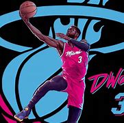 Image result for Miami Heat Dwyane Wade Logo