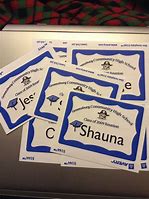 Image result for 50th Class Reunion Name Badges