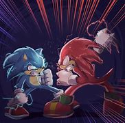 Image result for Sonic vs Knuckles