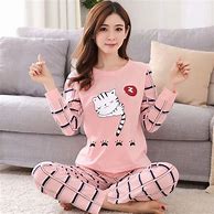 Image result for Cat Print Pajamas for Women