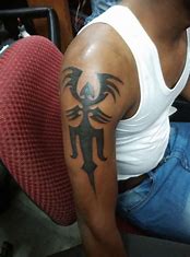 Image result for Tribal Dagger Tattoo