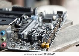 Image result for Side View Computer Motherboard