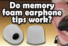 Image result for Memory Foam Earbud Tips