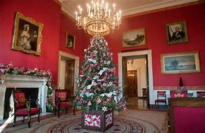 Image result for white house christmas decorations