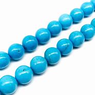 Image result for Blue Howlite Beads