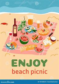 Image result for Picnic Tablecloth Cartoon