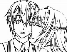 Image result for Funny Anime Kisses