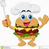 Image result for cartoons burgers with face
