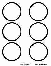 Image result for Actual Size 5 8 Circle Template